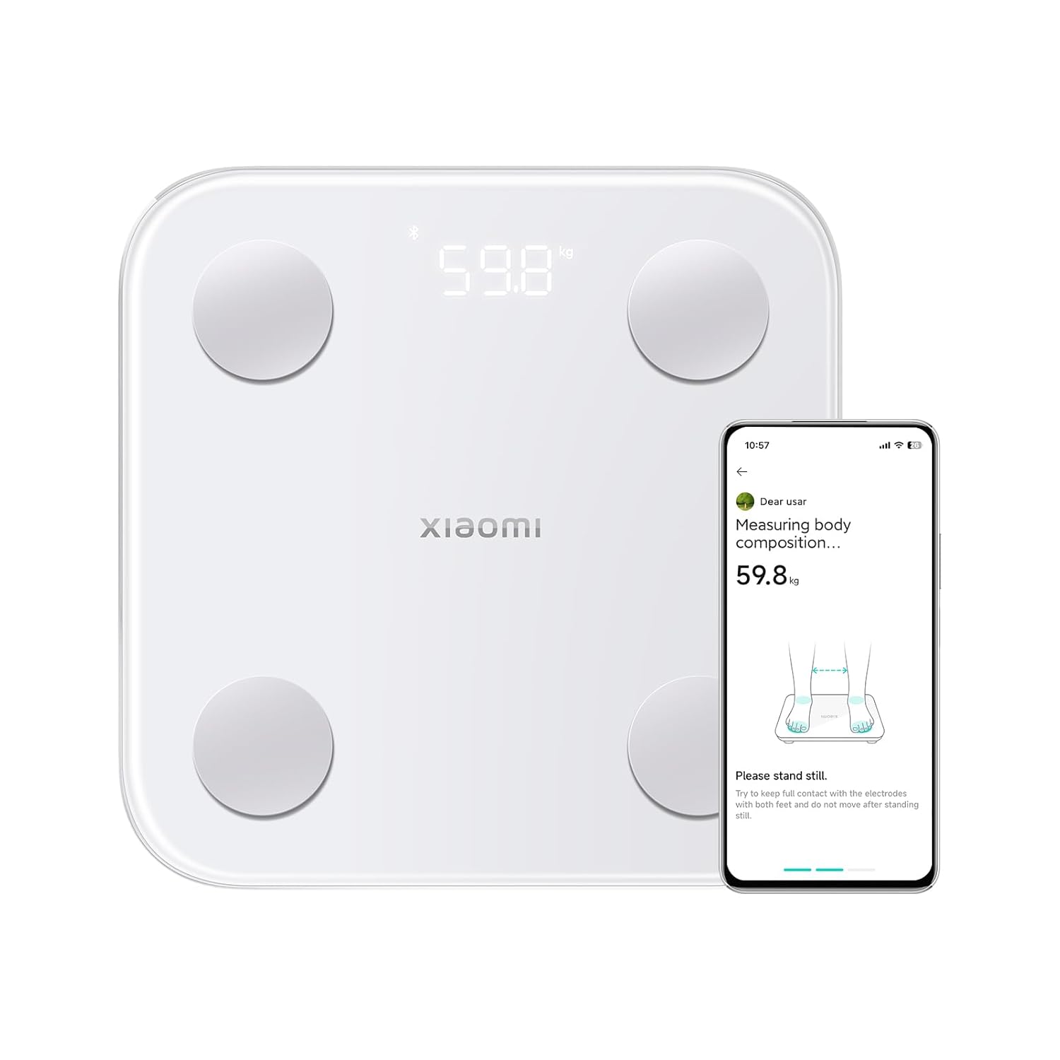 Xiaomi - Body Composition Scale S400, Personenwaage