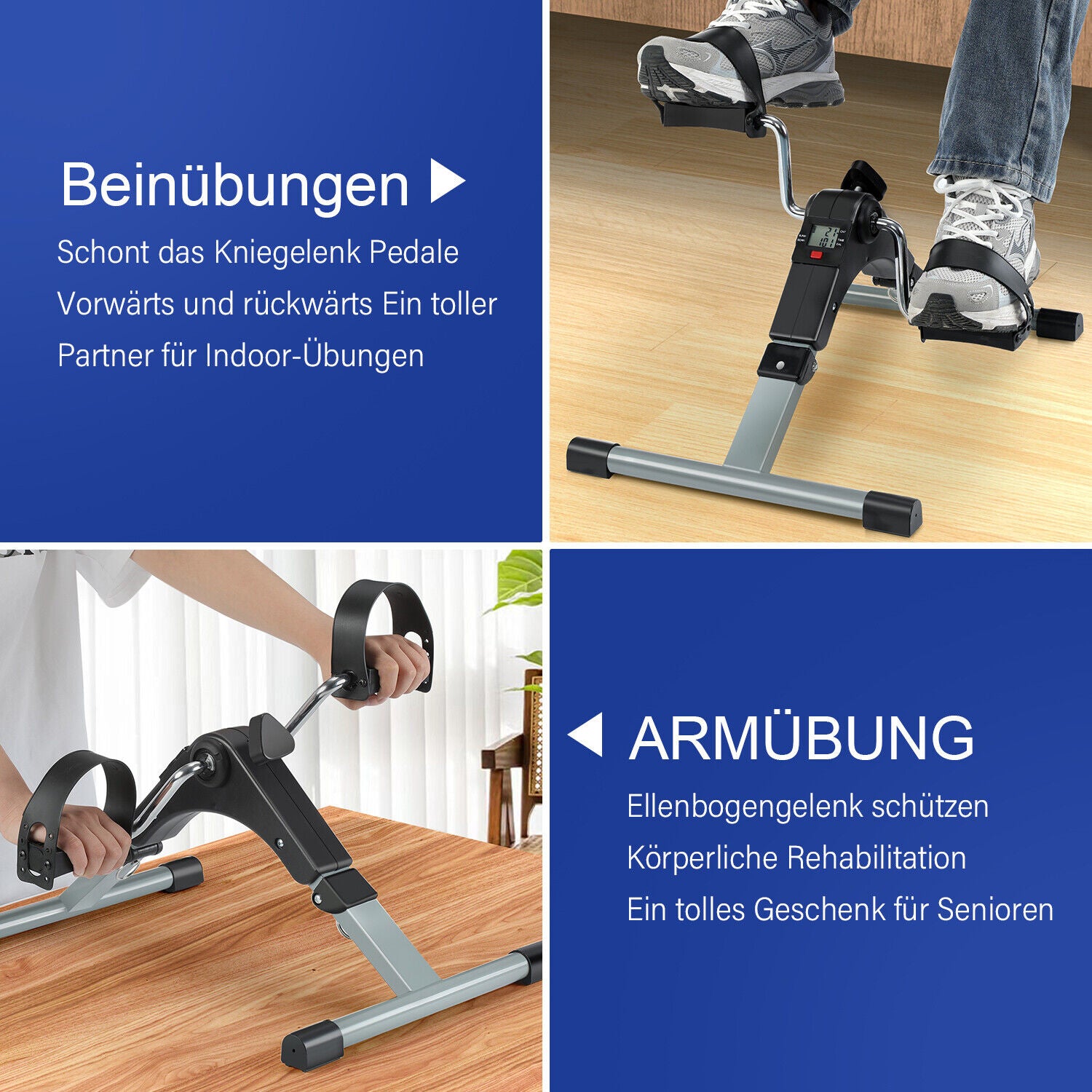 Heimtrainer Pedaltrainer Mini Bike Arm und Beintrainer
