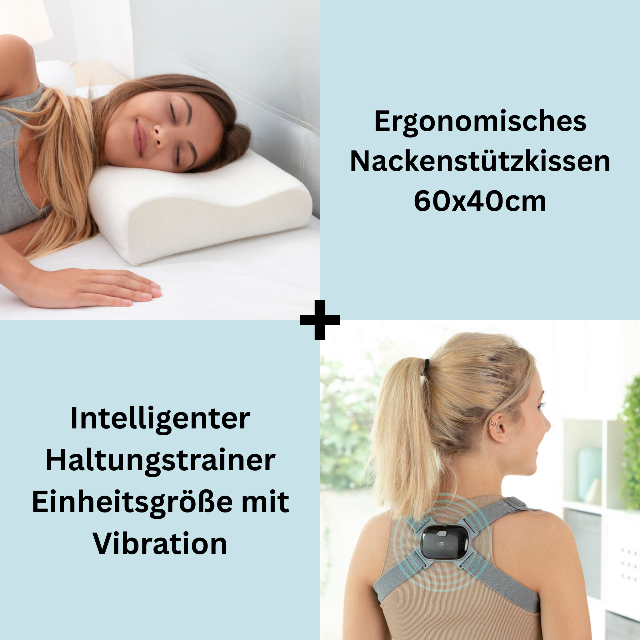 2-in-1 Set: Schlaf & Haltung