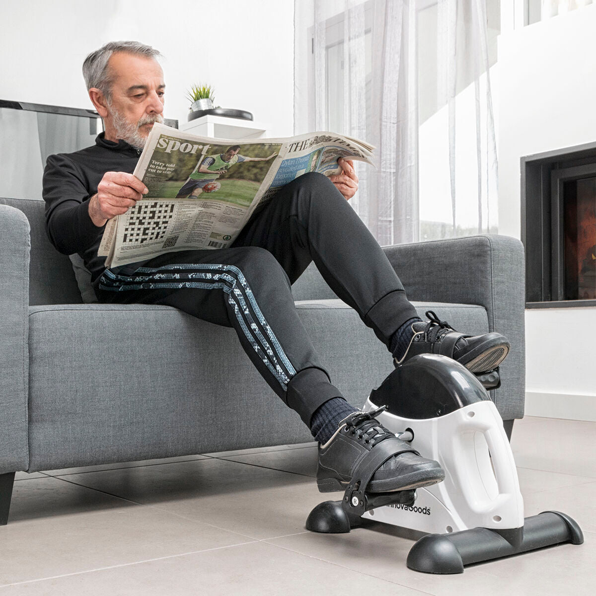 pedale fitness Arm- und Beinpedalierer Fipex InnovaGoods