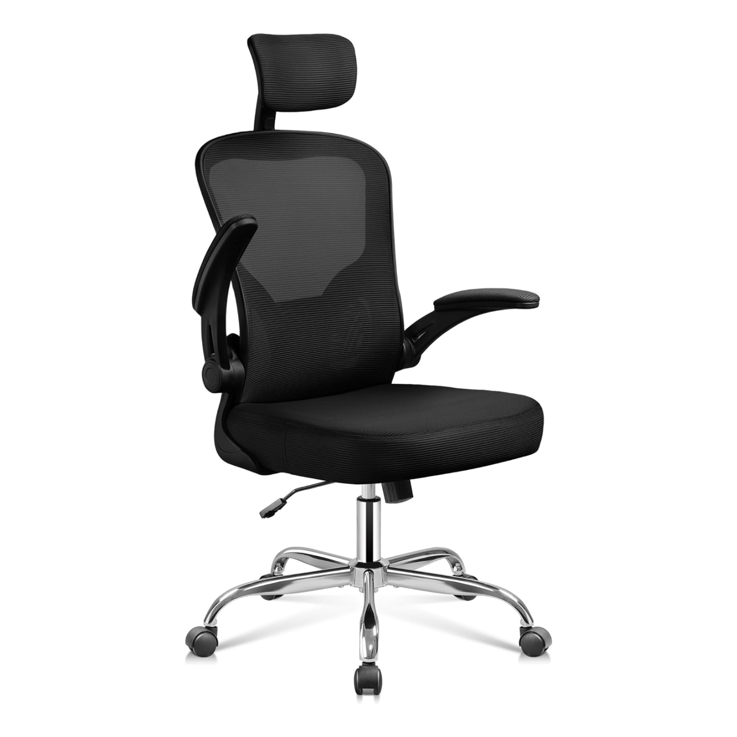 Ergonomischer Bürostuhl mit Kopfstütze, Premium Körperdoc