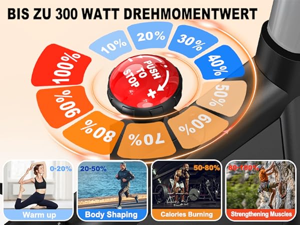 Körperdoc -  Heimtrainer Fitnessbike Fahrrad – Magnetwiderstand, Bluetooth, LCD-Display & verstellbarem Sitz, bis 160 kg