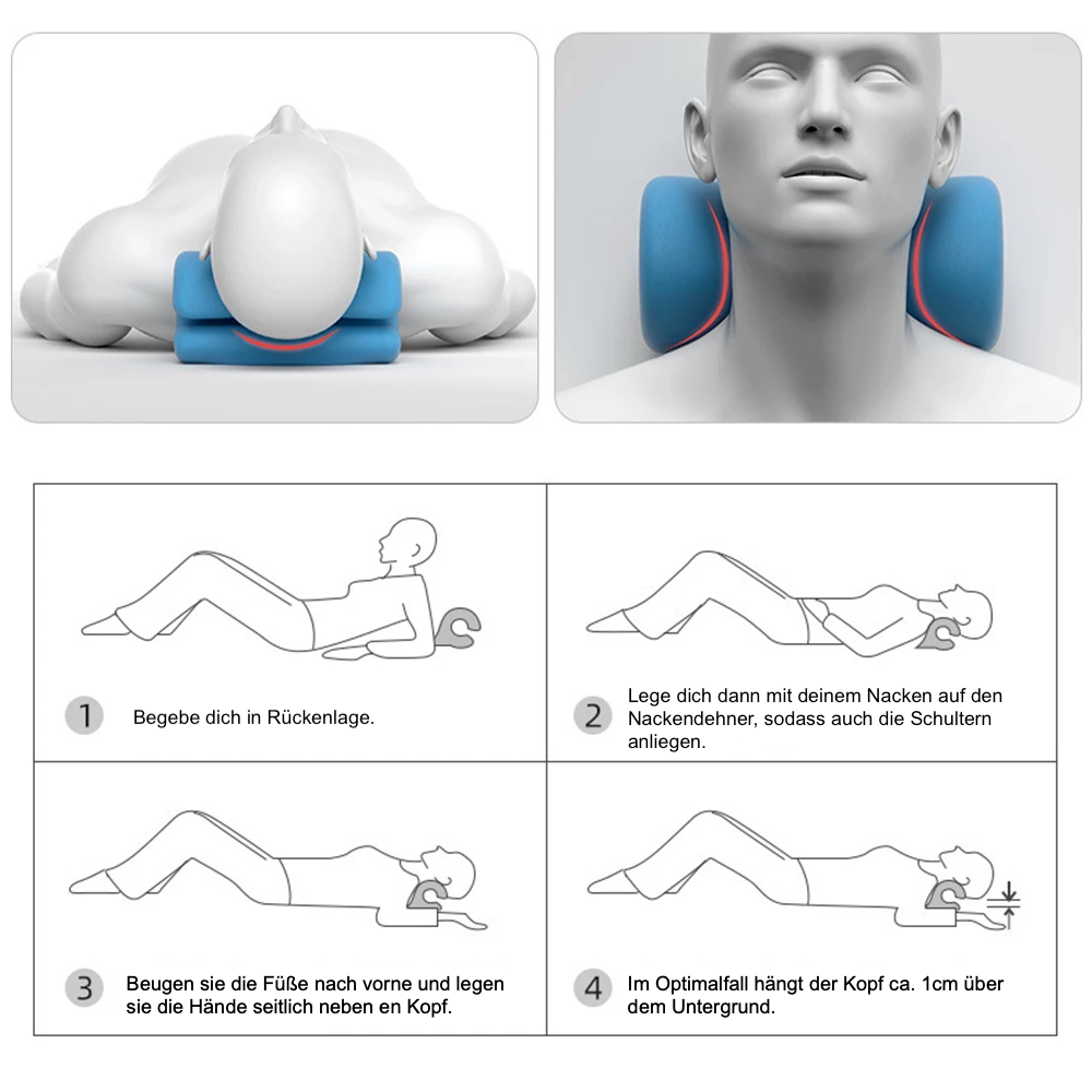 Orthopädische Nackenwolke