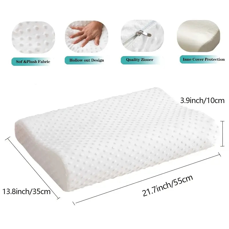 Ergonomisches Nackenstützkissen 50x30cm